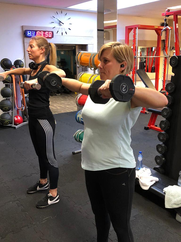 Barbell training2